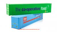 4F-028-001 Dapol 45ft High Cube Container Twin Pack - Argos and Co-op